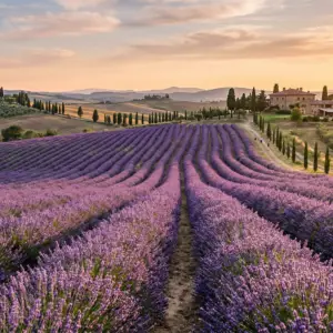 Lavender & Tuscan Kitchen