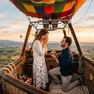 Hot Air Balloon Proposal Experience
